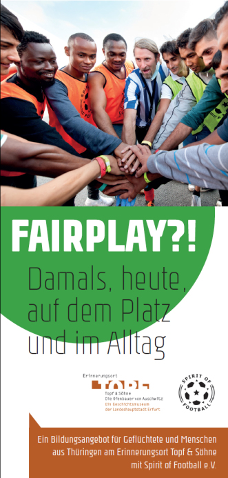 Faltblatt Deckblatt des Faltblatts