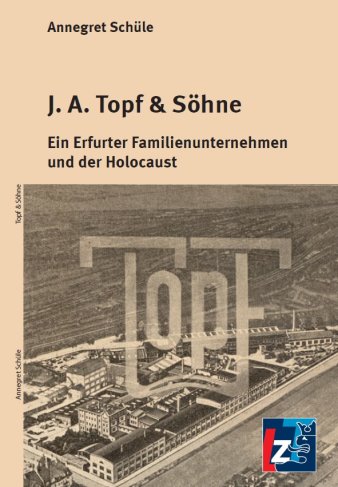 Buchcover mit Titel und Abbildung eines Firmengeländes. 