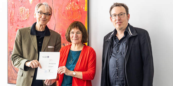 Annegret Schüle zur Honorarprofessorin an der Universität Erfurt ernannt