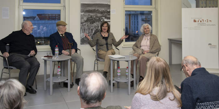 Begegnung mit Überlebenden von Buchenwald und Auschwitz