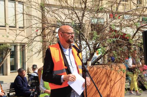 Ansprache von Rikola-Gunnar Lüttgenau, Vertreter der Stiftung Gedenkstätten Buchenwald und Mittelbau-Dora, zum Gedenktag am 9. Mai 2022