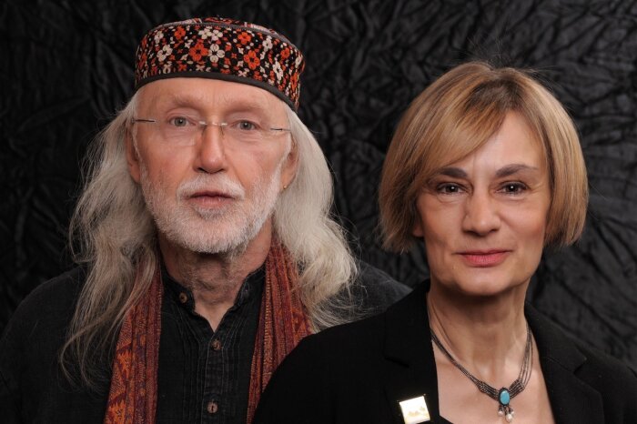 Frieder W. Bergner und Silke Gonska Porträtfoto von einer Frau und einem Mann