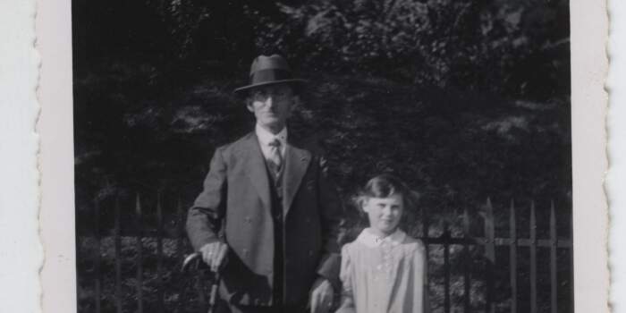 Stolpersteinverlegung mit Ingeburg Geißler, Überlebende des KZ Theresienstadt aus Erfurt