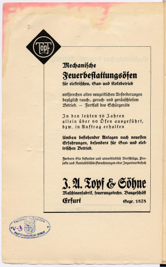Advertisement, ca. 1932