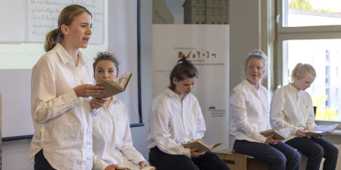 Lesung aus „Miriams Tagebuch“ und Ausstellungsführung