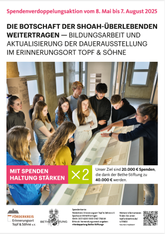 Plakat Spendenaufruf Plakat Spendenaufruf