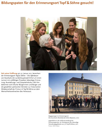 Faltblatt zur Initiative "Bildungspaten gesucht!"