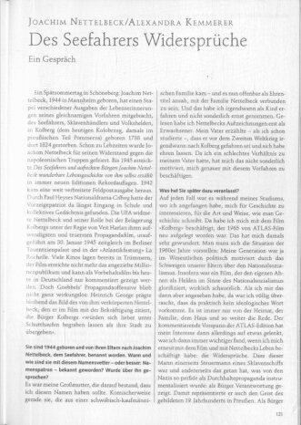 Zeitschrift für Ideengeschichte Frühjahr 2021_Kolonialwaren_Gespräch mit Nachfahre Nettelbecks