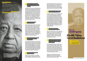 Flyer: Zwölf Missverständnisse in der Diskussion zur Umbenennung des Nettelbeckufers