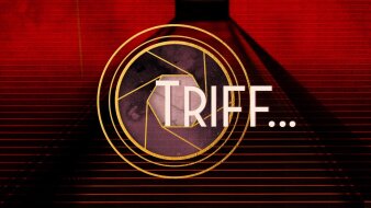 Logo mit Blende und Text "Triff..." 