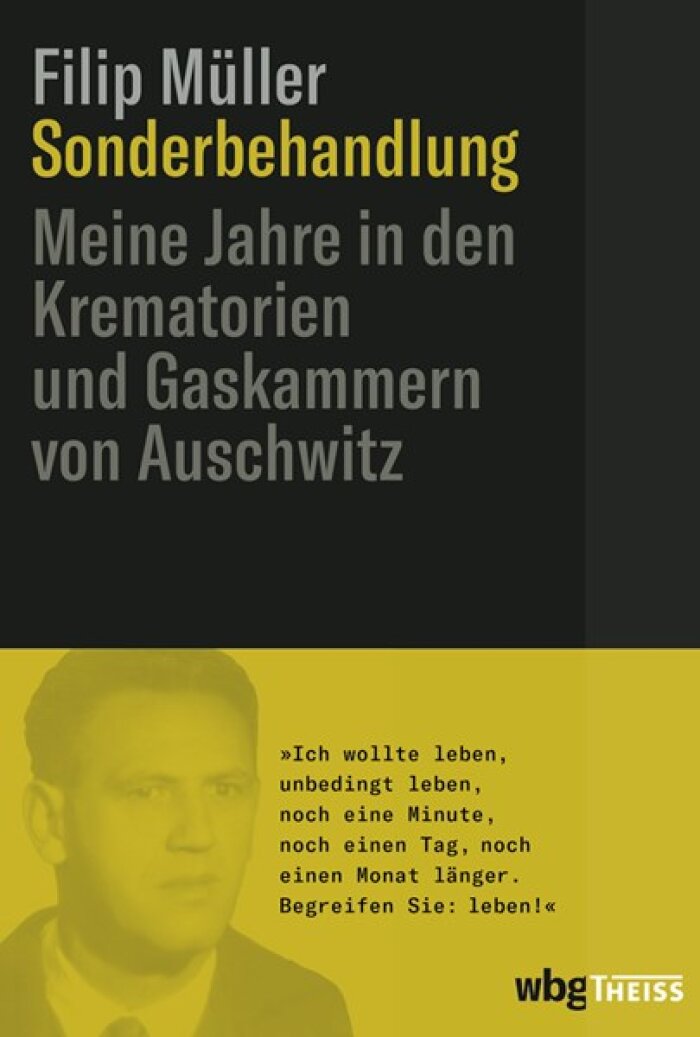 Buchcover Sonderbehandlung Buchcover schwarz gelb
