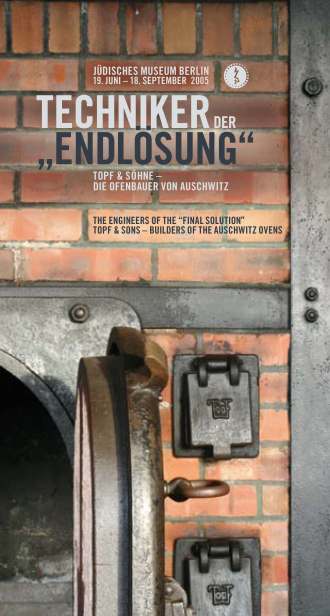 „Techniker der ‚Endlösung‘“ – Flyer zur Wanderausstellung (2005 - 2010)