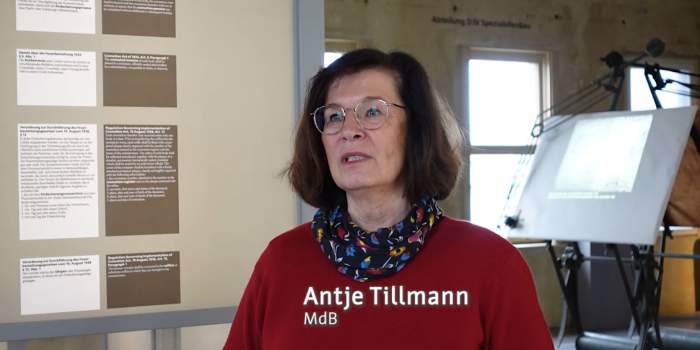 Videobotschaft von Antje Tillmann, MdB