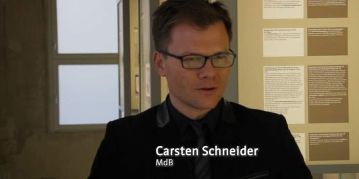 Videobotschaft von Carsten Schneider, MdB
