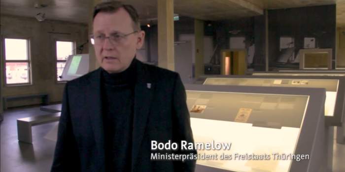 Videobotschaft von Bodo Ramelow, Ministerpräsident des Freistaats Thüringen
