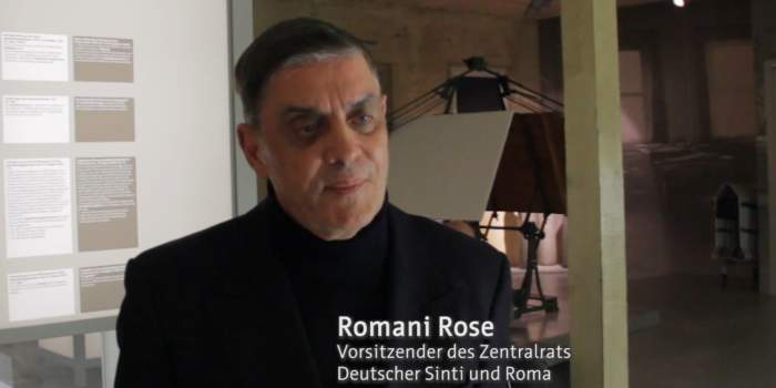 Videobotschaft von Romani Rose, Vorsitzender des Zentralrats Deutscher Sinti und Roma